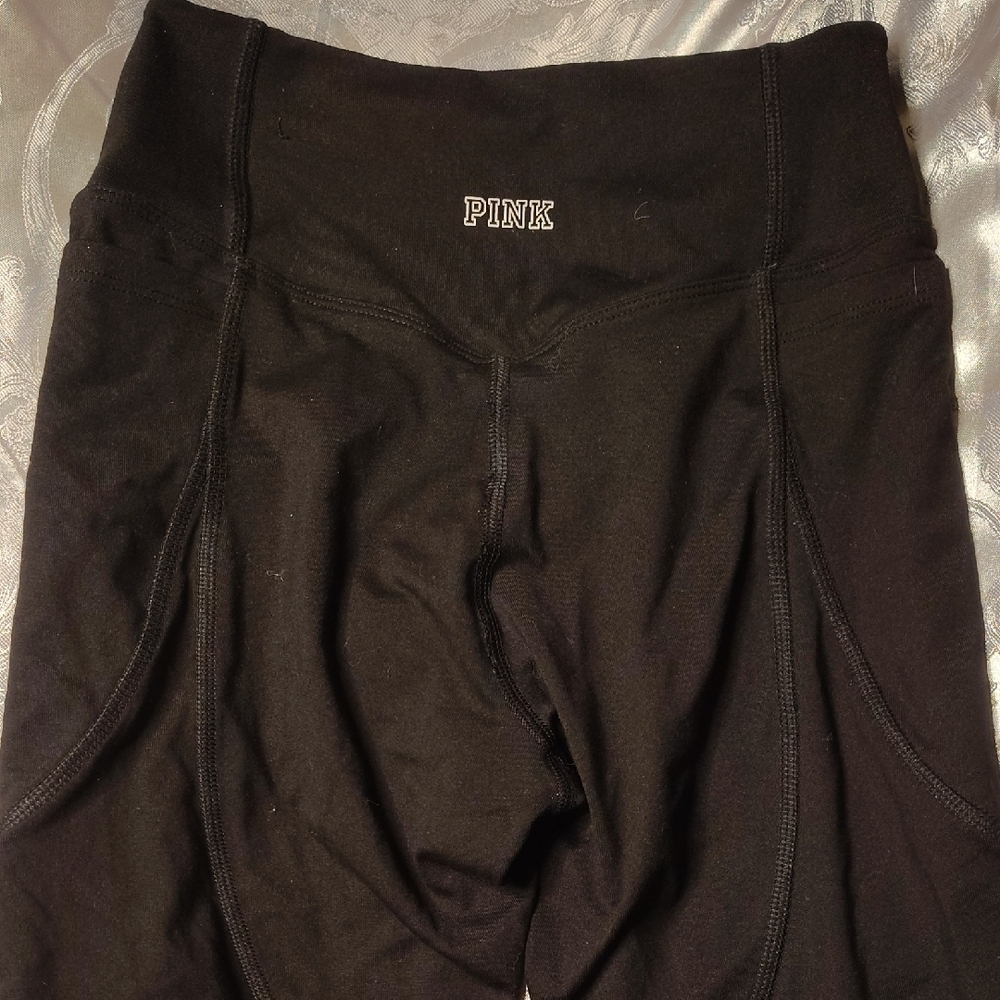 Victoria's Secret PINK Ultimate Black Leggings